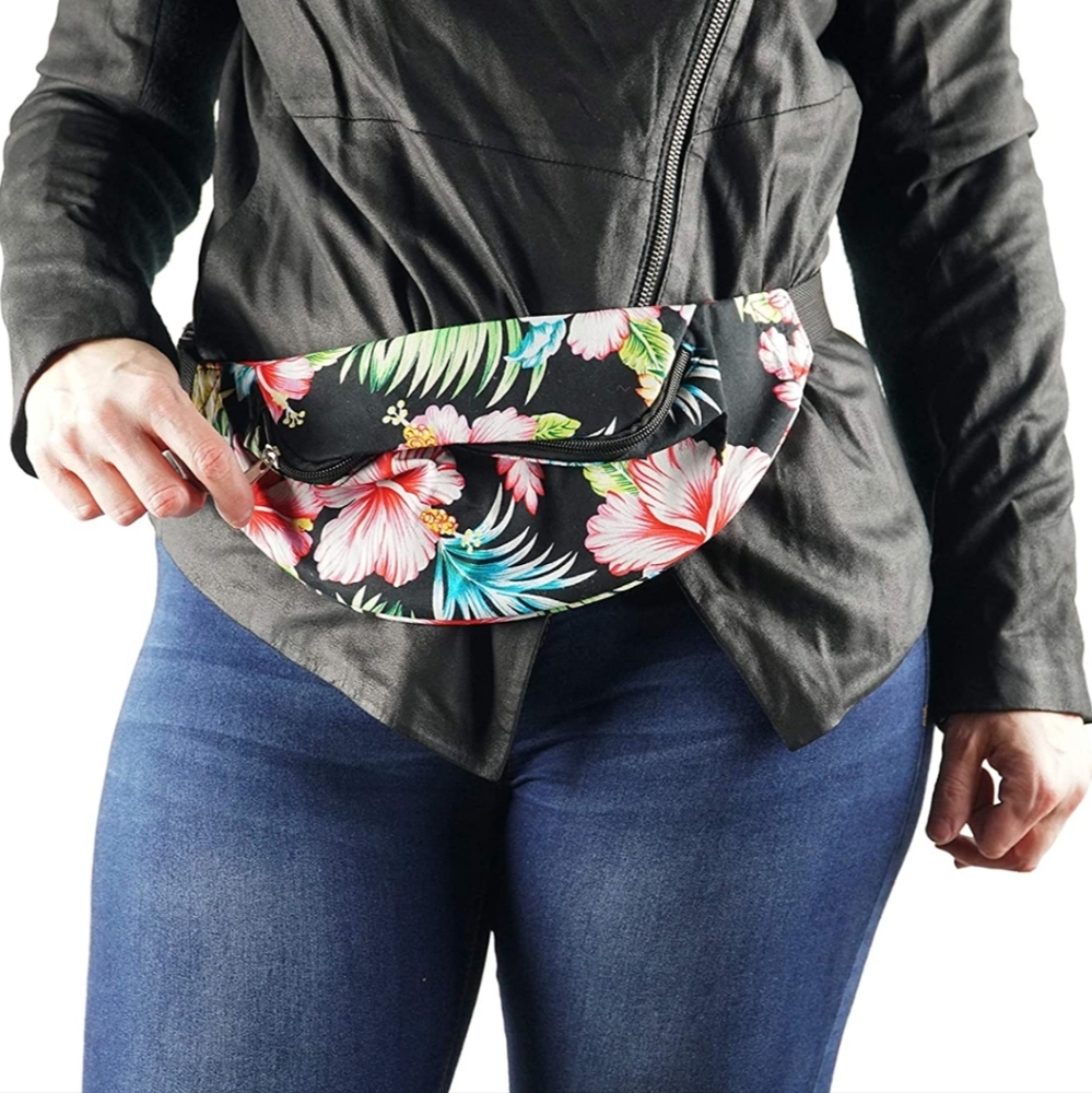 HOME-X Floral Fanny Pack